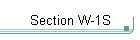 Section W-1S